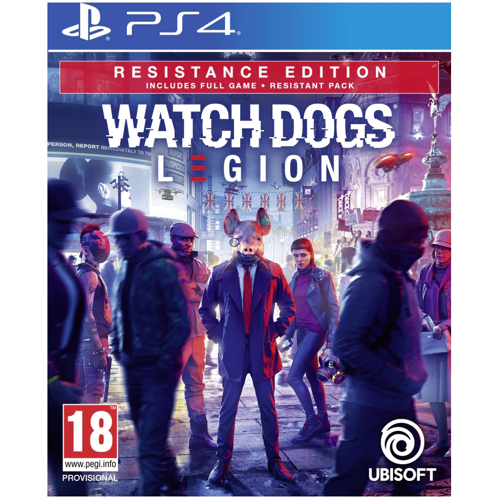 Ubisoft Watch dogs legion resistance edition - ps4