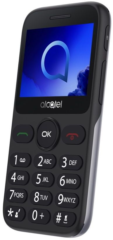 Telefon mobil alcatel 2019g single sim metallic silver