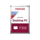 Hard Disk Desktop Toshiba P300, 4TB, 5400RPM, SATA III