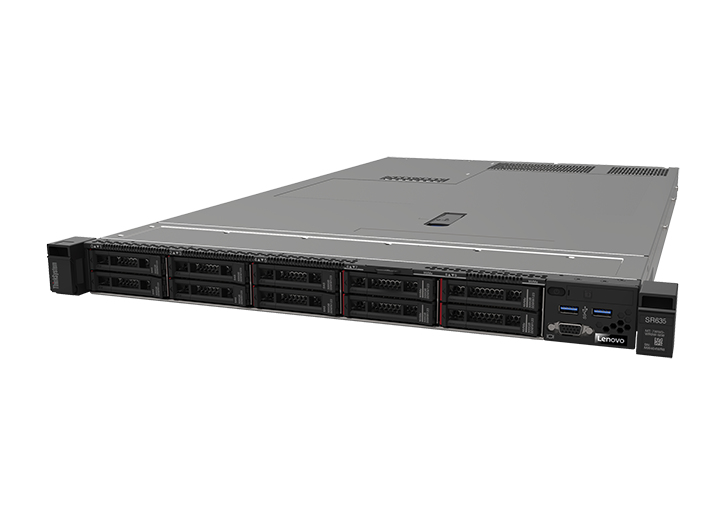 Server Lenovo ThinkSystem SR635 AMD EPYC 7232P 32GB RAM No HDD 8xSFF 750W