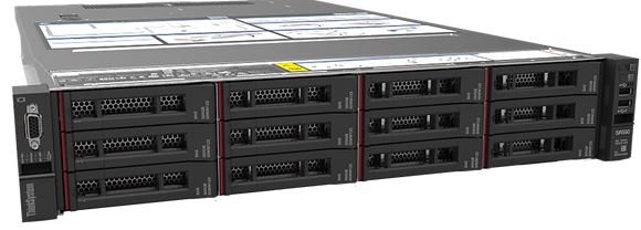 Server lenovo thinksystem sr550 intel xeon silver 4210 16gb ram no hdd 750w