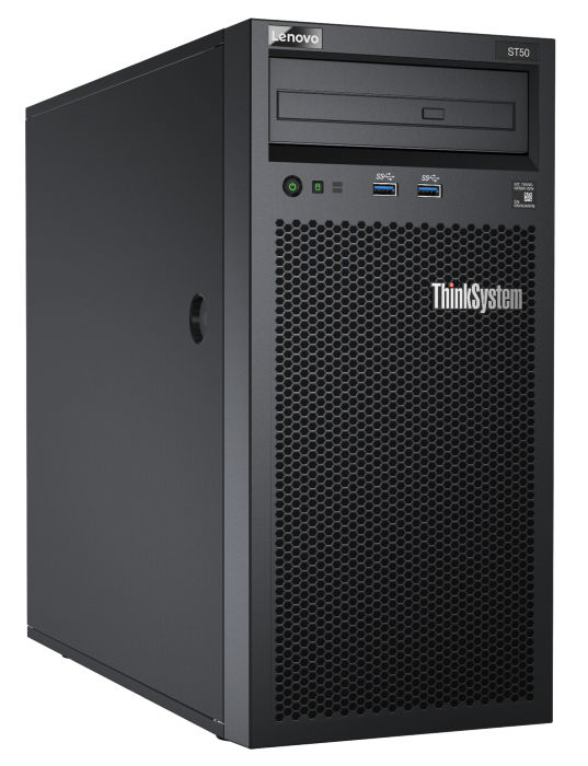 Server Lenovo ThinkSystem ST50 Intel Xeon E-2144G 8GB RAM 2x1TB HDD 4xLFF 250W