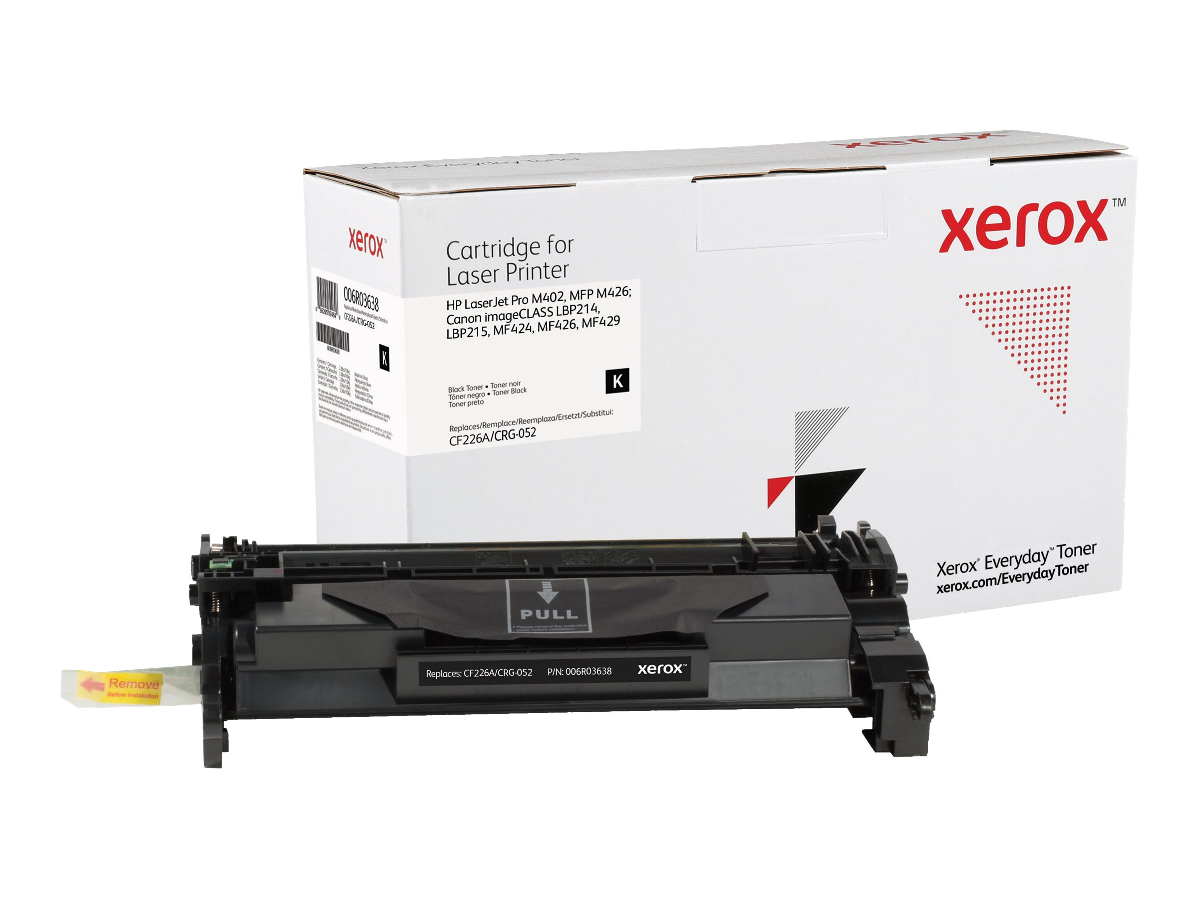 Cartus Toner Xerox 006R03638 echivalent cu HP CF226A / Canon CRG-052 3100 pagini Black