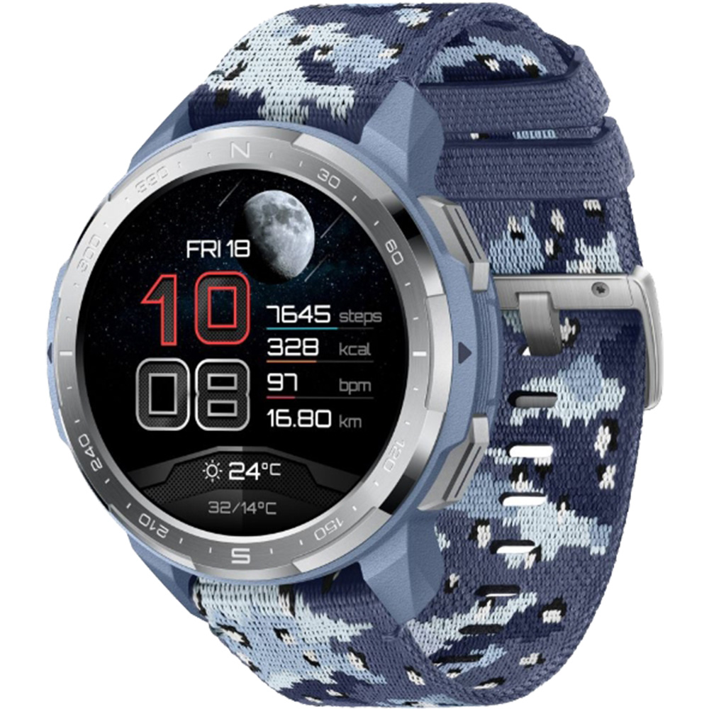 Smartwatch huawei honor watch gs pro camo blue