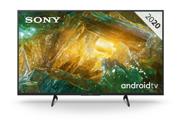 Televizor LED Sony Smart TV 43XH8077 108cm Ultra HD 4K Argintiu