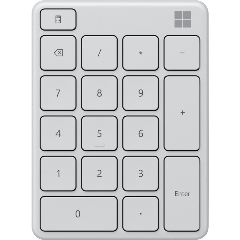 Tastatura microsoft number pad white