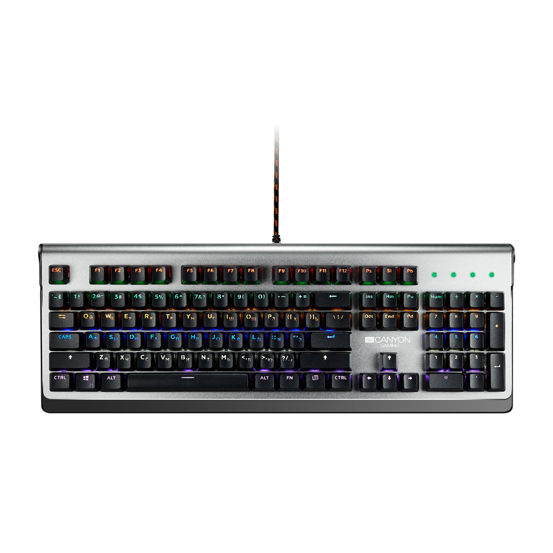 Tastatura gaming canyon interceptor rgb