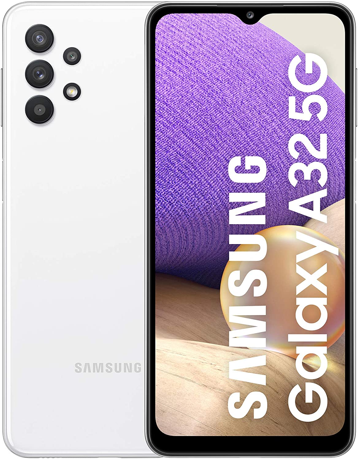 Telefon mobil samsung galaxy a32 a326 128gb flash 4gb ram dual sim 5g white