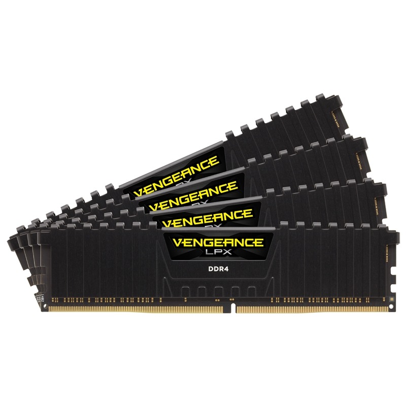 Memorie Desktop Corsair Vengeance LPX Black 32GB(4 x 8GB) DDR4 3600Mhz CL16