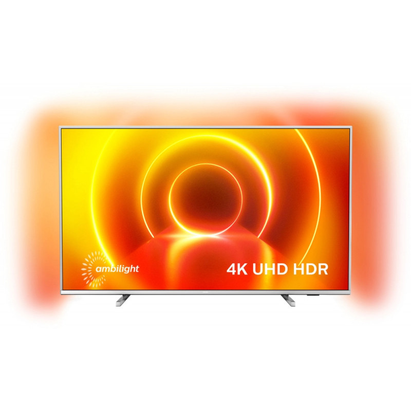 Televizor led philips smart tv 55pus7855 139cm 4k ultra hd argintiu