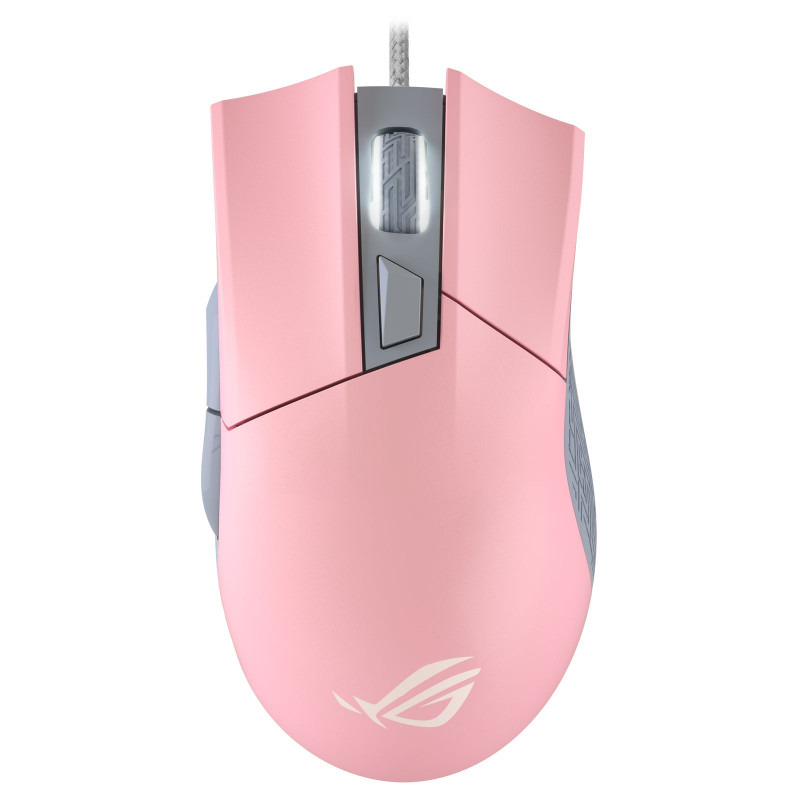 imaginea Mouse Gaming ASUS ROG Gladius II Origin Pink