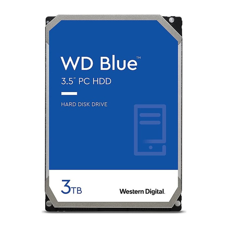 Hard disk desktop western digital wd blue 3tb 5400rpm sata iii
