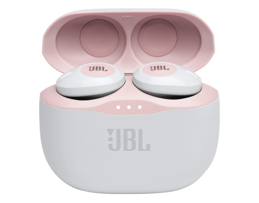 Casti wireless jbl tune 125 pink