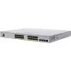 Switch Cisco CBS250-24T-4X, cu management, fara PoE, 24x1000Mbps-RJ45 + 4xSFP+
