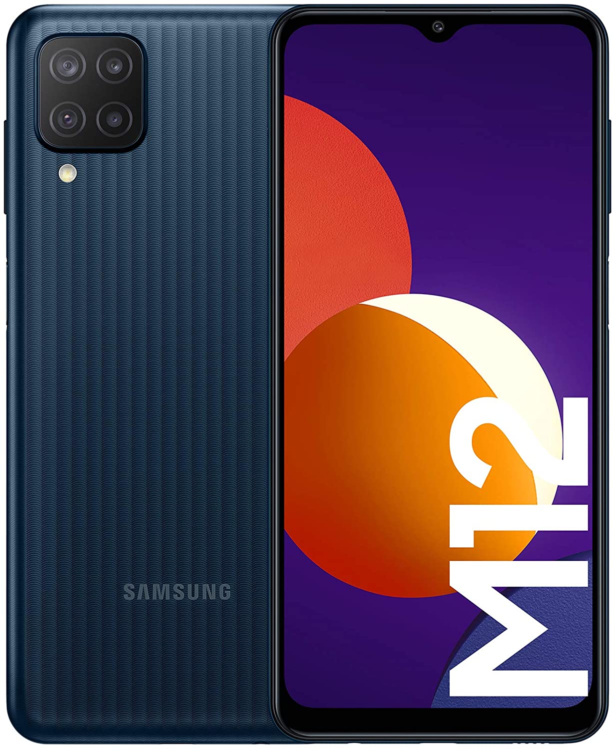 Telefon mobil samsung galaxy m12 m127 64gb flash 4gb ram dual sim 4g black