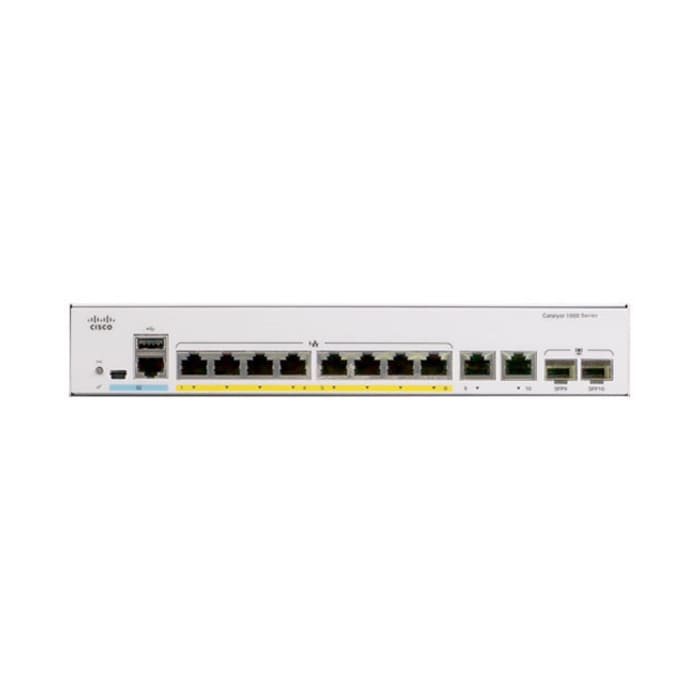 Switch cisco cbs350-8p-2g cu management cu poe 8x1000mbps-rj45 (8xpoe) + 2xgigabit/sfp combo