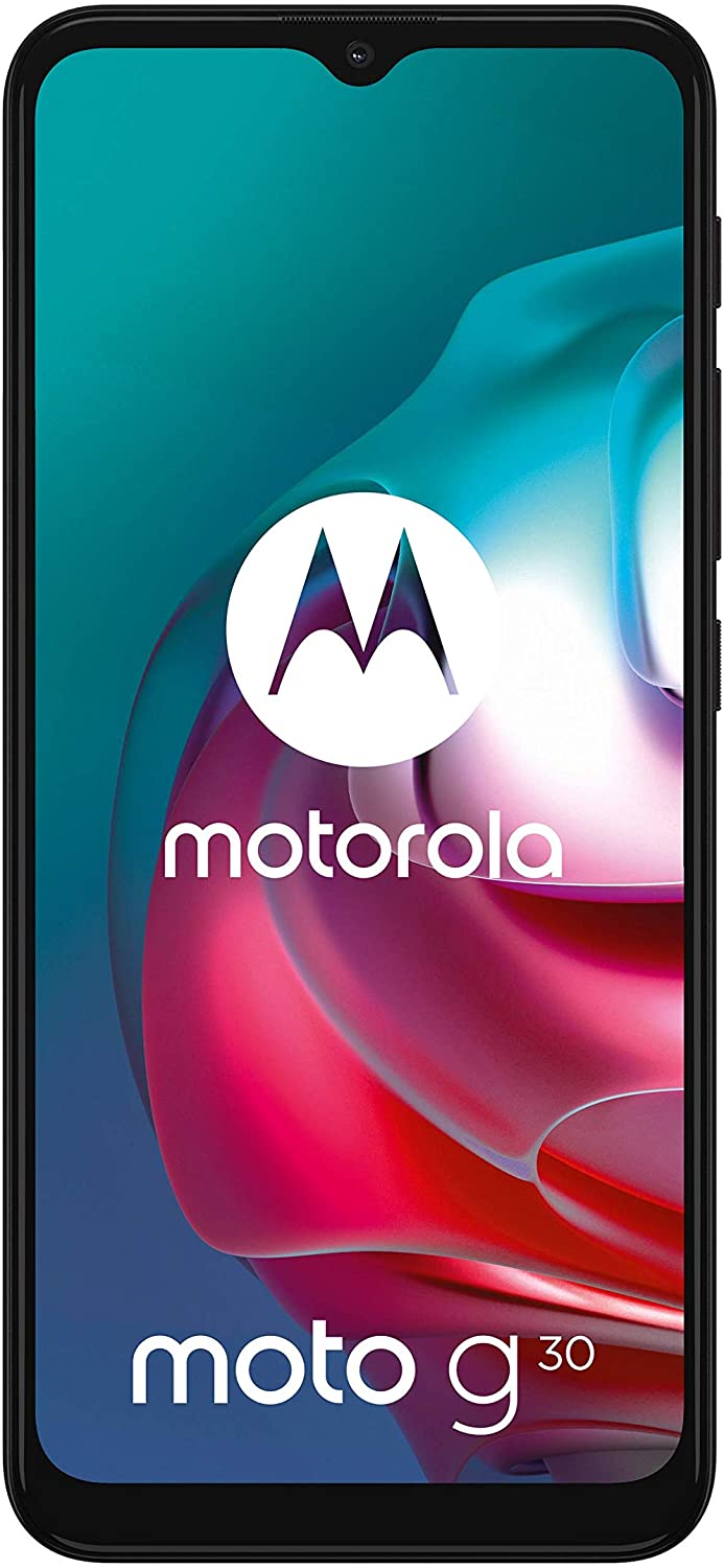 Telefon mobil Motorola moto g30 128gb flash 6gb ram dual sim 4g black
