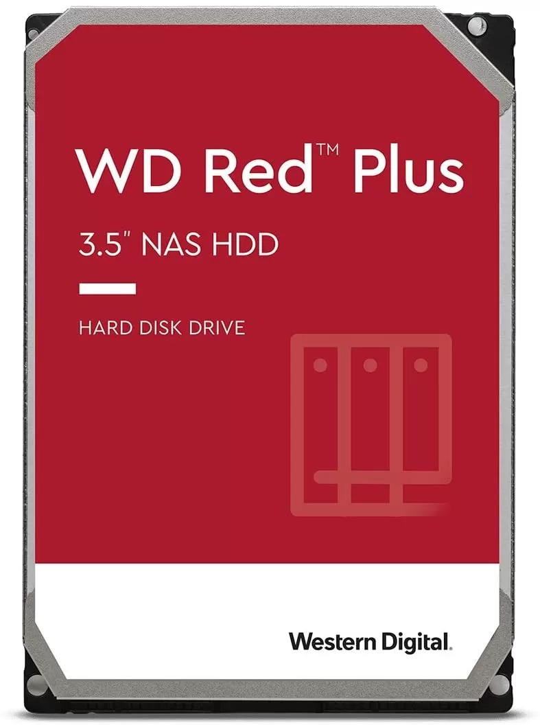Hard Disk Desktop Western Digital WD Red Plus 14TB 5400RPM SATA III
