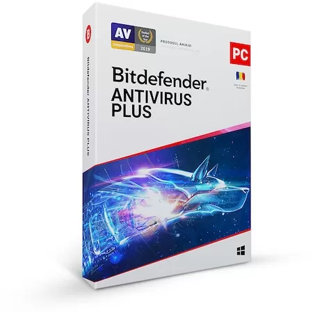 Bitdefender Antivirus Plus 2021 1 an 1 dispozitiv retail