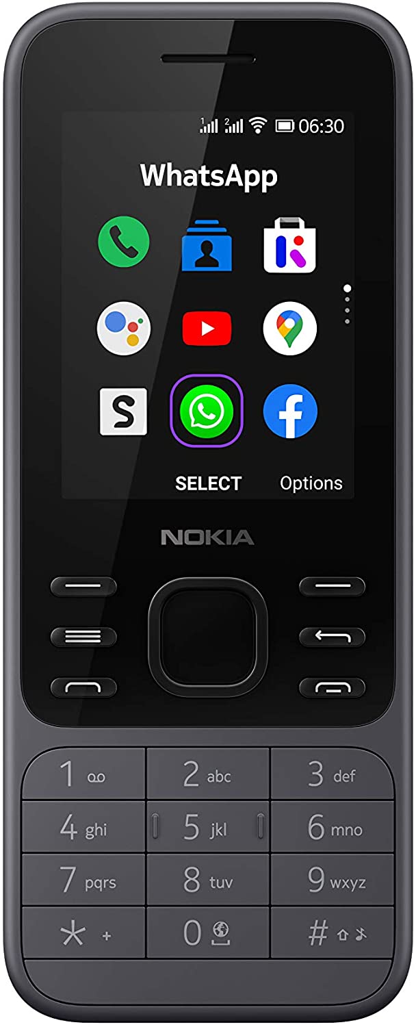 Telefon mobil nokia 6300 4g dual sim 4g light charcoal
