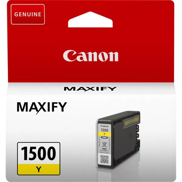 Cartus inkjet canon pgi-1500y yellow 4.5ml