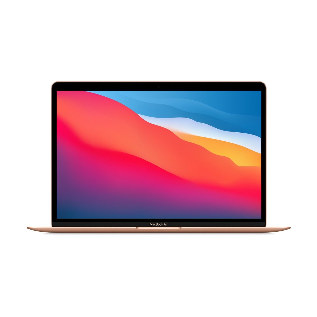 Notebook apple macbook air 13 retina apple m1 chip gpu 8-core ram 16gb ssd 512gb tastatura int gold