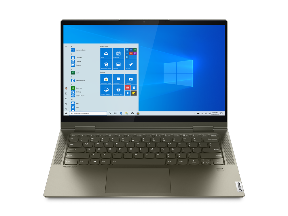 Ultrabook Lenovo Yoga 7 14ITL5 14" Full HD Touch Intel Core i5-1135G7 RAM 16GB SSD 1TB Windows 10 Home Dark Moss