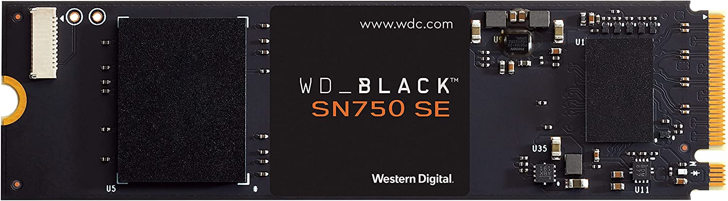 Hard disk ssd western digital wd black sn750 se 500gb m.2 2280