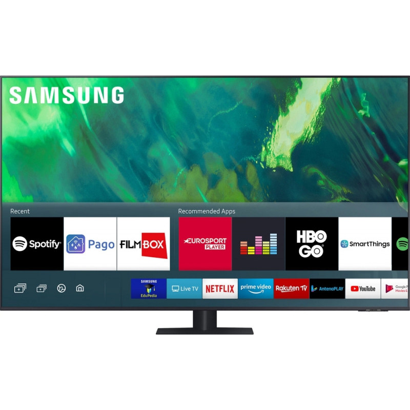 Televizor qled samsung smart tv qe85q70a 214cm 4k ultra hd negru