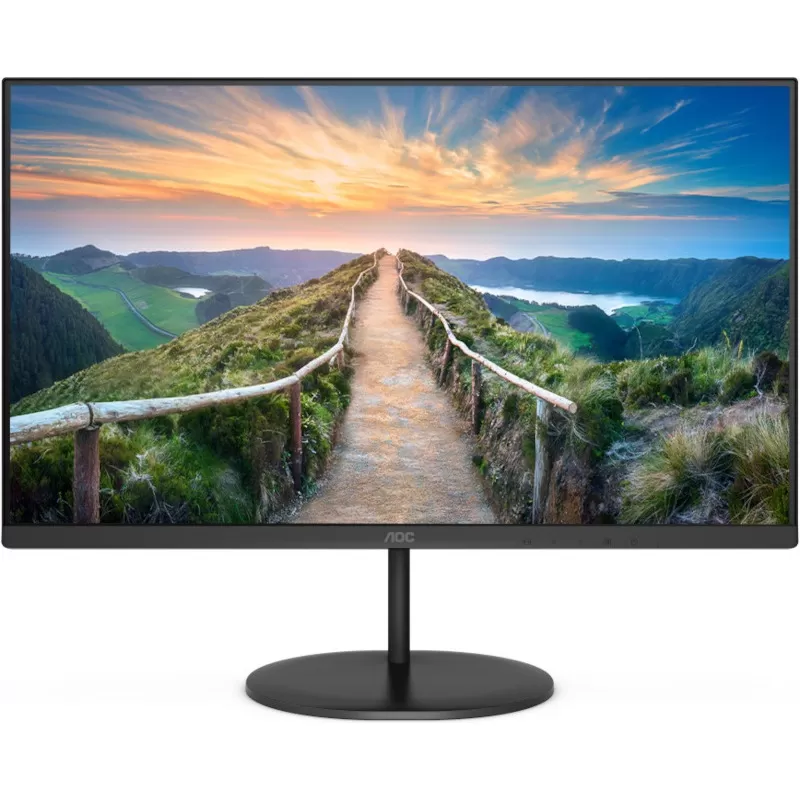 Monitor LED AOC U27V4EA, 27 , 4K UHD, 4ms, Negru