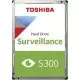 Hard Disk Desktop Toshiba S300 Surveillance, 4TB, 5400RPM, SATA III, SMR