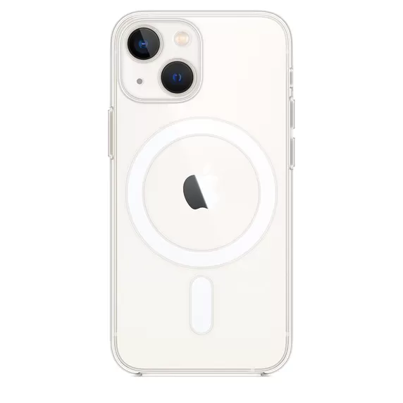 Husa de protectie apple cu magsafe pentru iphone 13 mini transparent