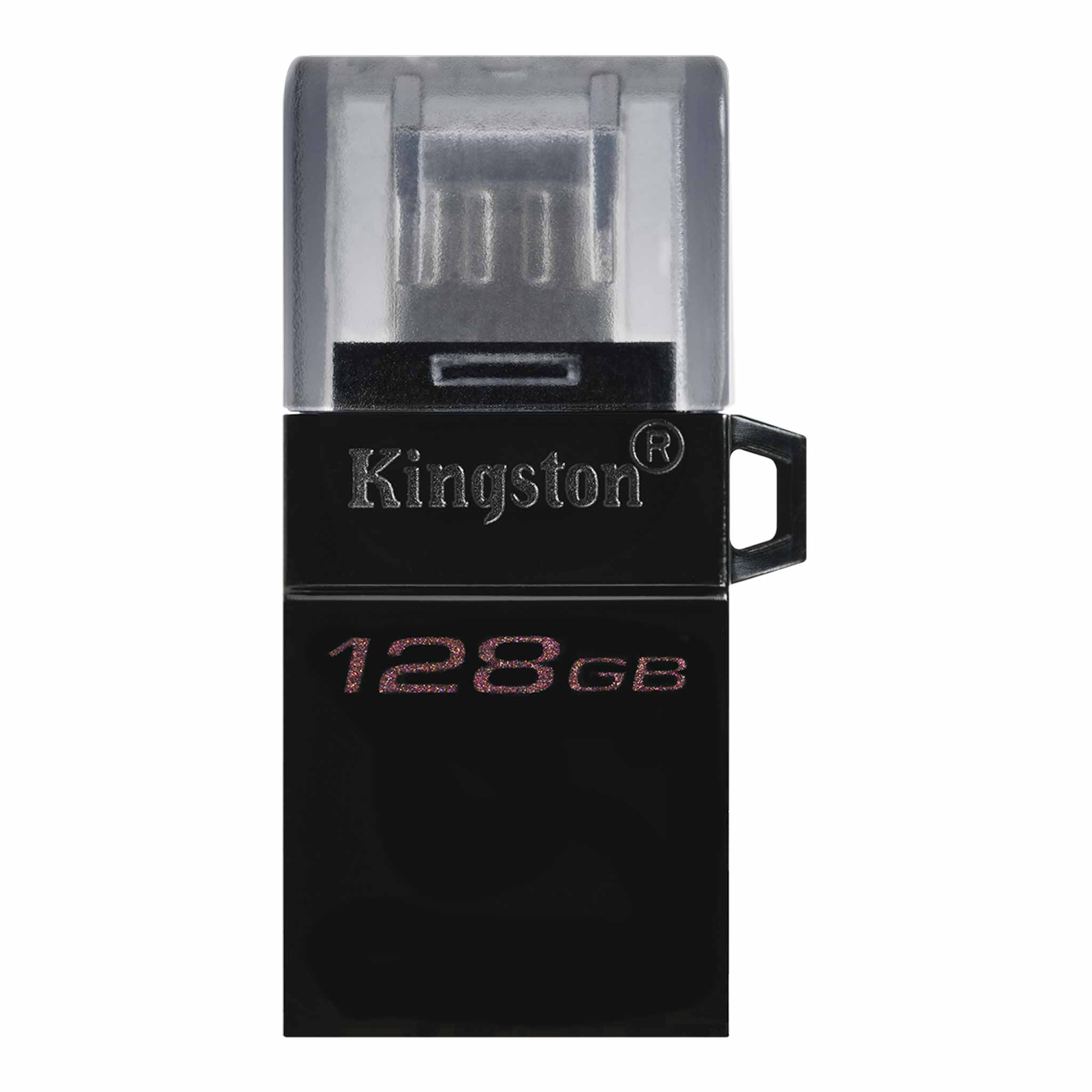 Flash drive kingston datatraveler microduo 128gb usb type-a + microusb