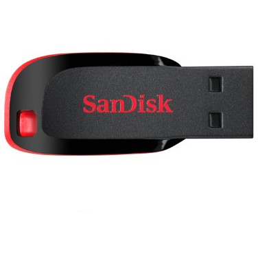 Flash drive sandisk cruzer blade 128gb usb 2.0