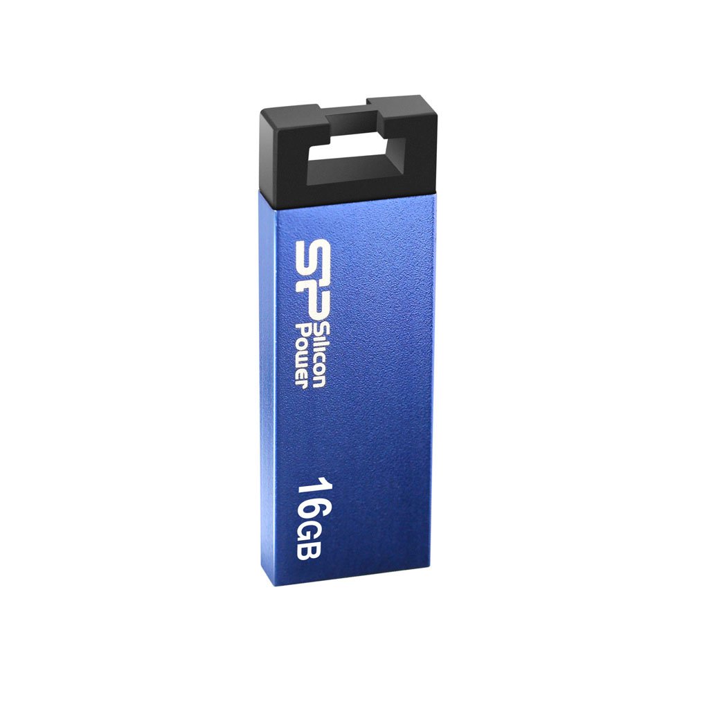 Flash drive silicon power touch 835 16gb usb 2.0 blue