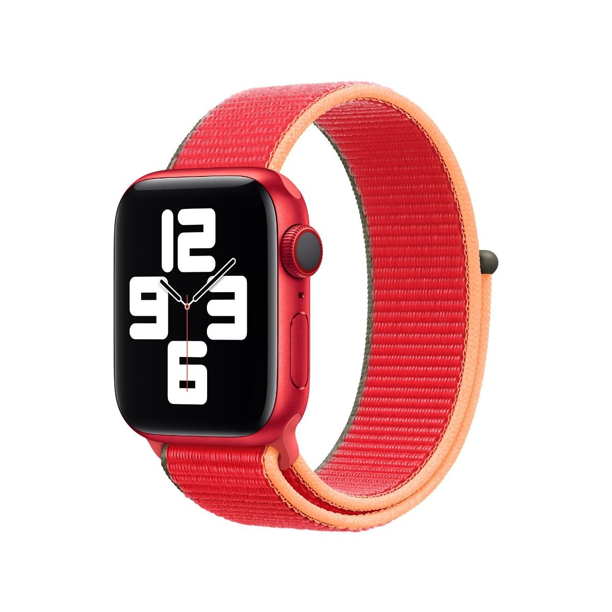Curea smartwatch apple pentru apple watch 44mm sport loop red