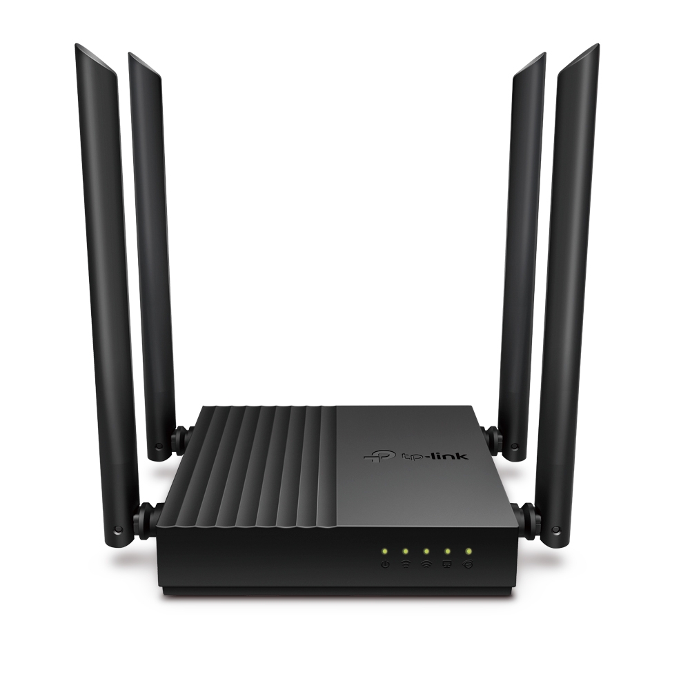 Router tp-link archer c64 wan:1xgigabit wifi:802.11ac-1200mbps