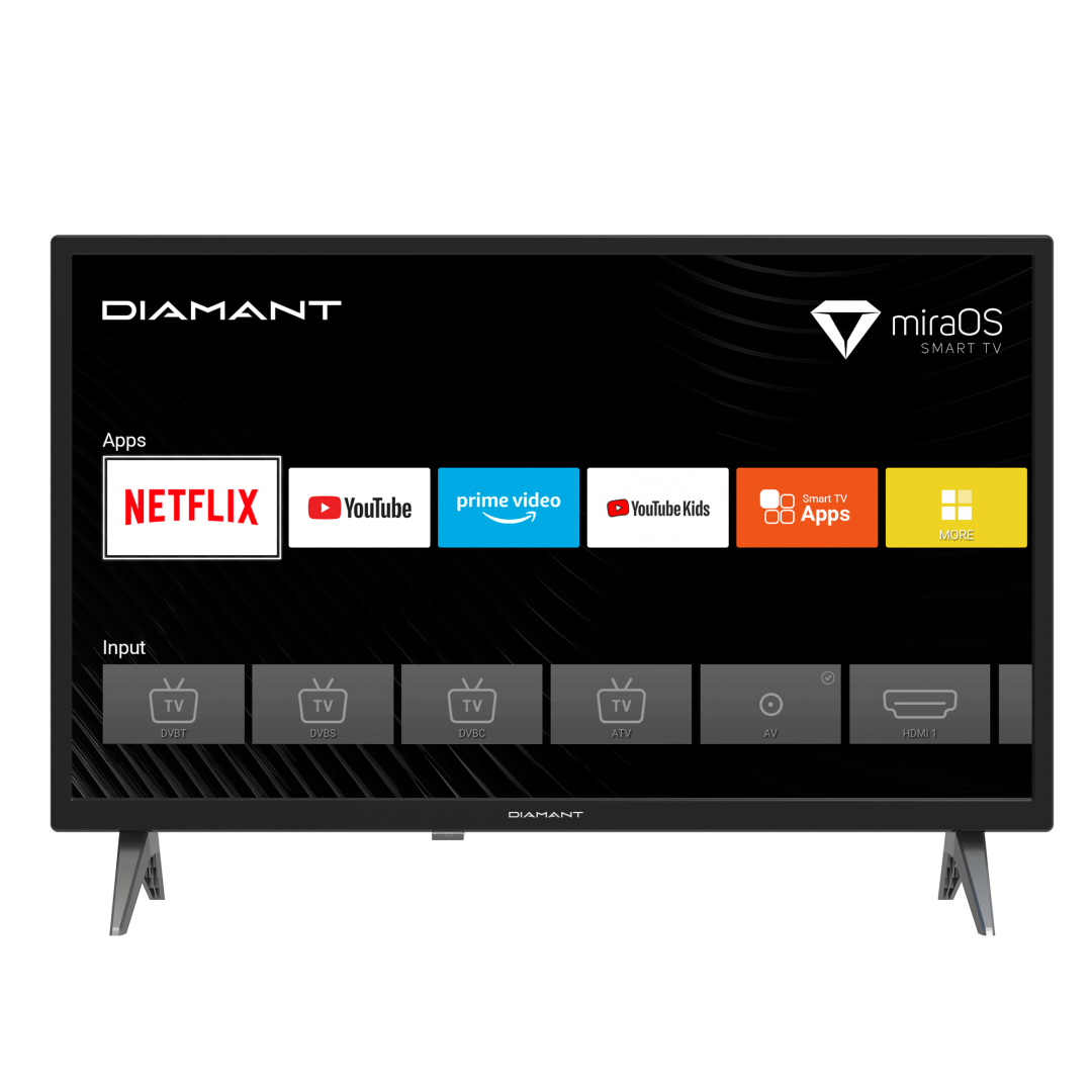 Televizor led horizon smart tv 24hl4330h/b 60cm hd ready negru