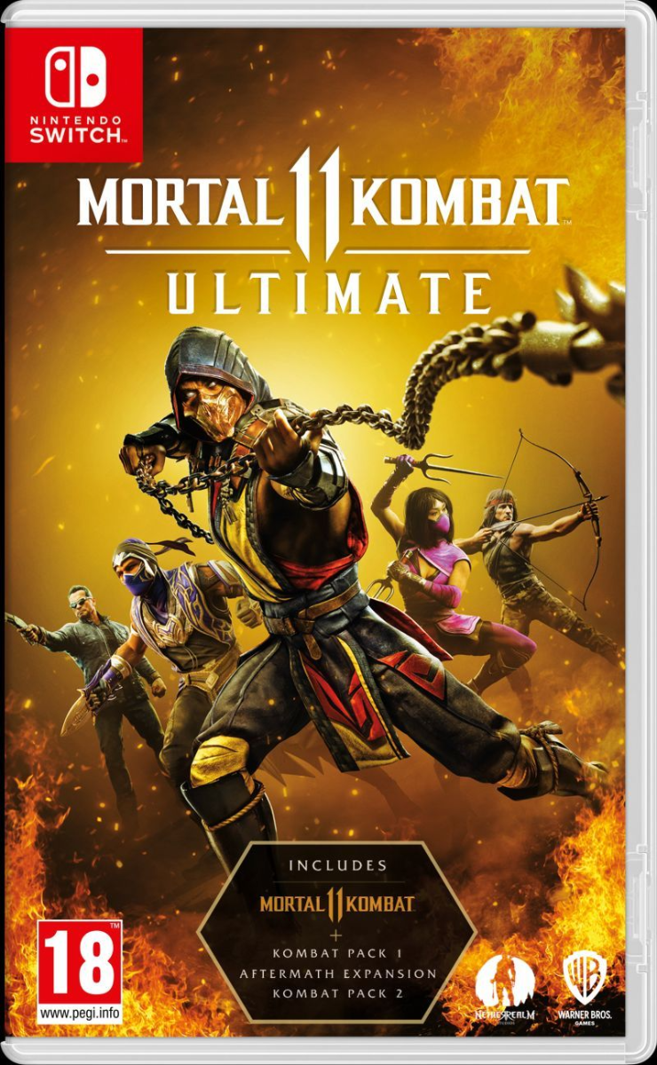 Mortal kombat 11 ultimate edition - nintendo switch - code in box