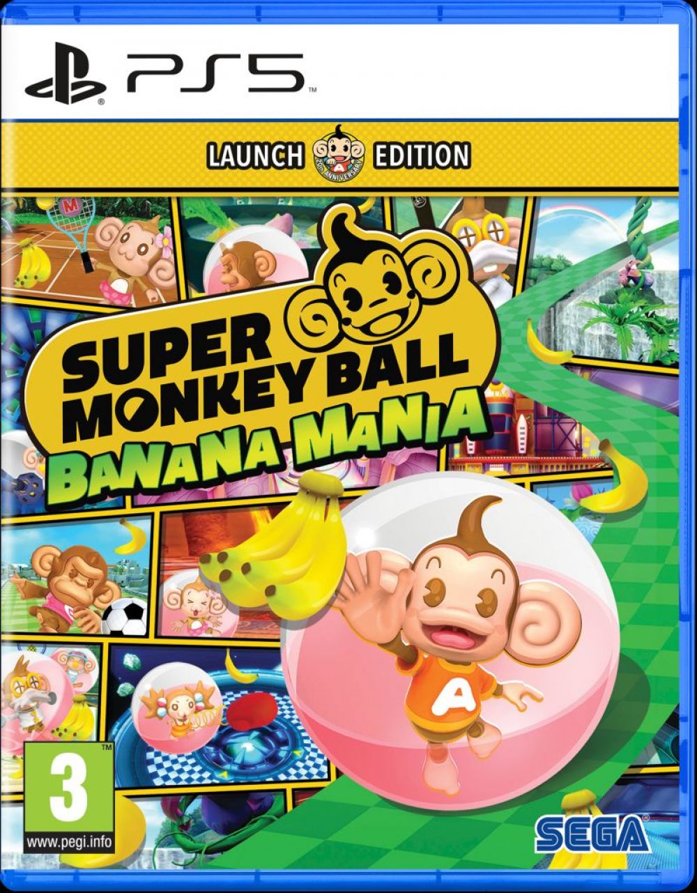 Super monkey ball banana mania launch edition - ps5
