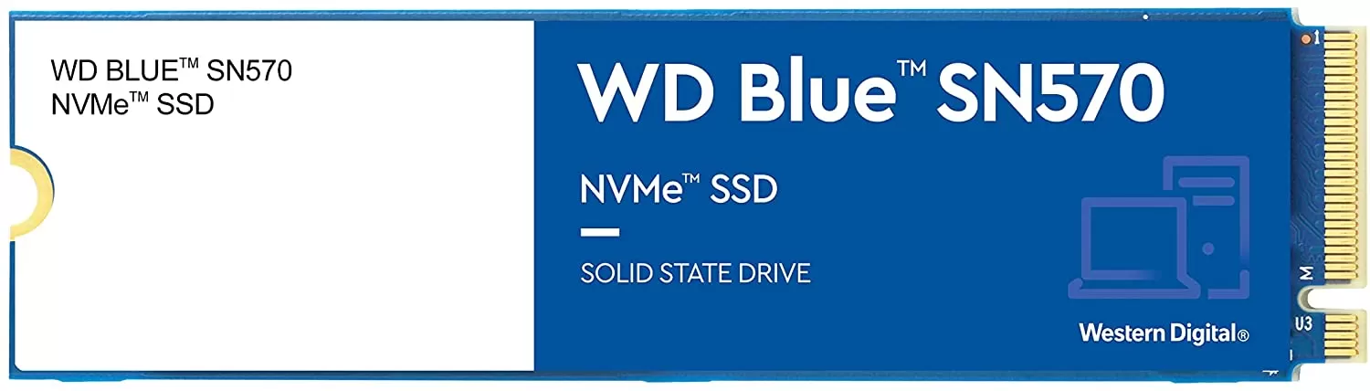SSD Western Digital WD Blue SN570, 500GB, M.2 2280