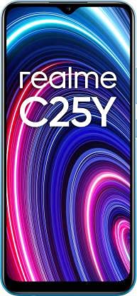 Telefon mobil realme c25y 64gb flash 4gb ram dual sim 4g glacier blue