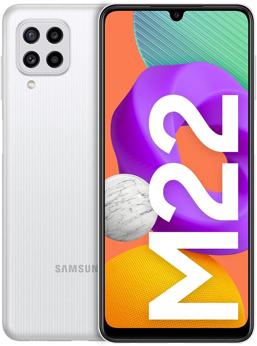 Telefon Mobil Samsung Galaxy M22 M225 128GB Flash 4GB RAM Dual SIM 4G White
