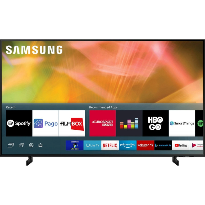 Televizor led samsung smart tv ue85au8072u 214cm 4k ultra hd negru