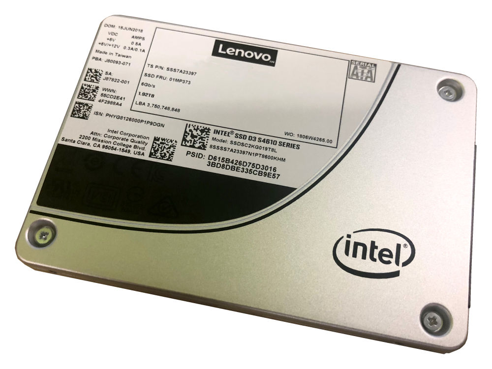 Hard disk ssd lenovo mainstream intel s4610 480gb 2.5
