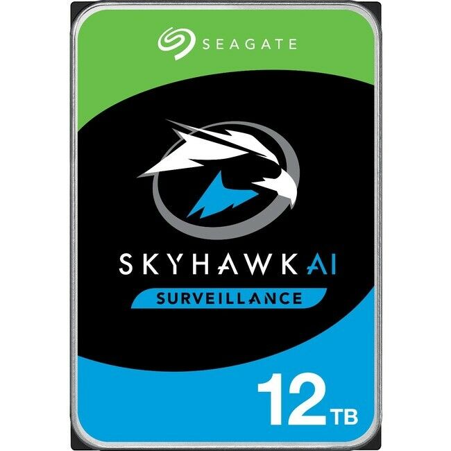 Hard disk desktop seagate skyhawk ai 12tb 7200rpm sata iii