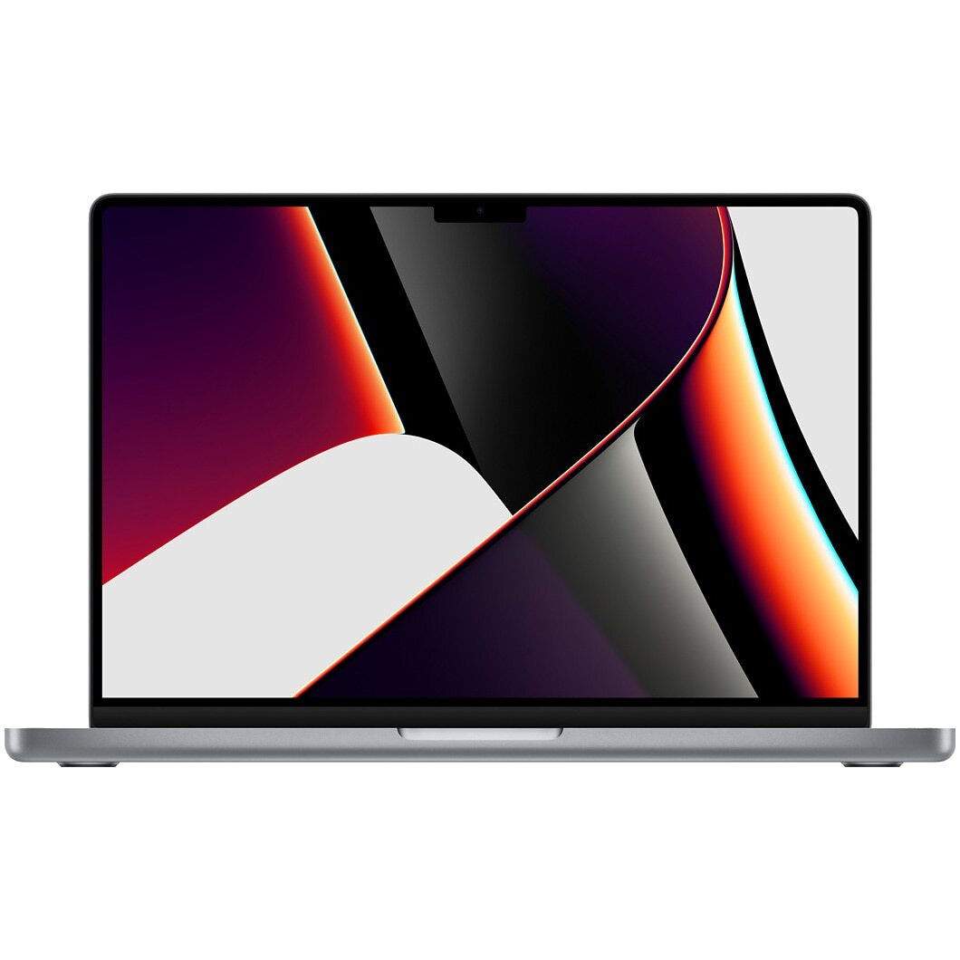 Notebook Apple macbook pro 14 (2021) 14.2 Apple m1 pro 8-core gpu 14-core ram 16gb ssd 512gb tasatura us space grey