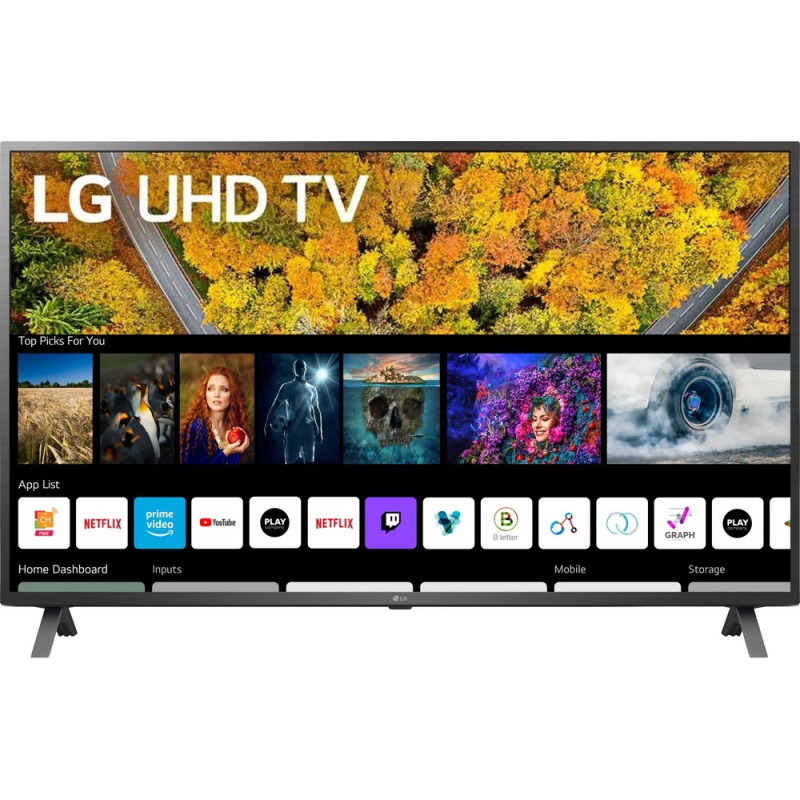 Televizor led lg smart tv 55up76703lb 139cm 4k ultra hd negru