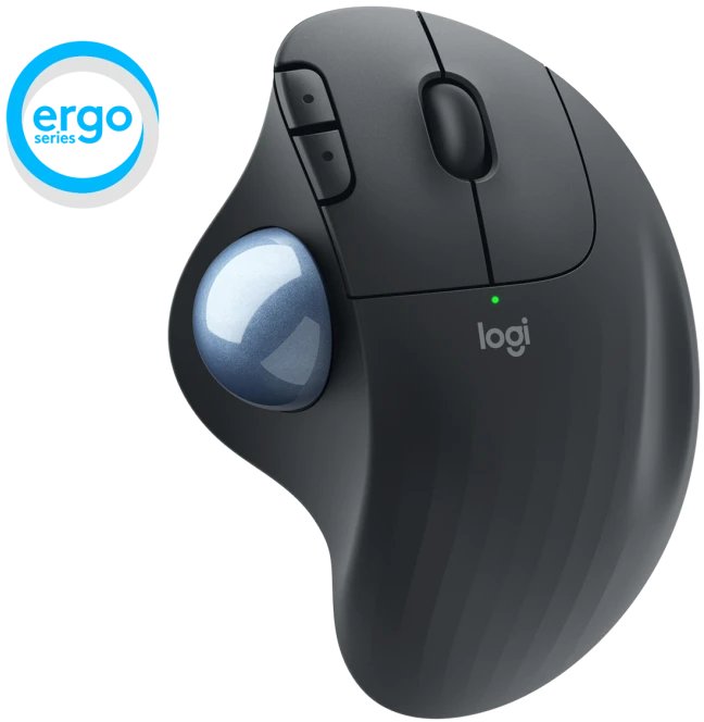 Mouse logitech ergo m575 trackball graphite wireless