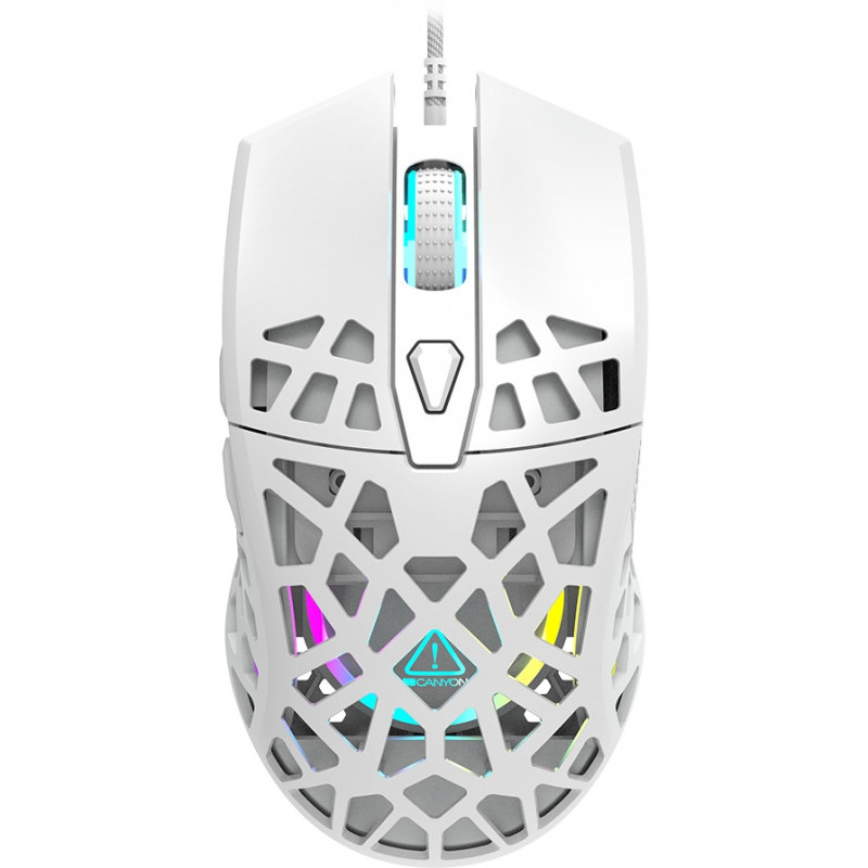 Mouse gaming canyon puncher gm-20 white